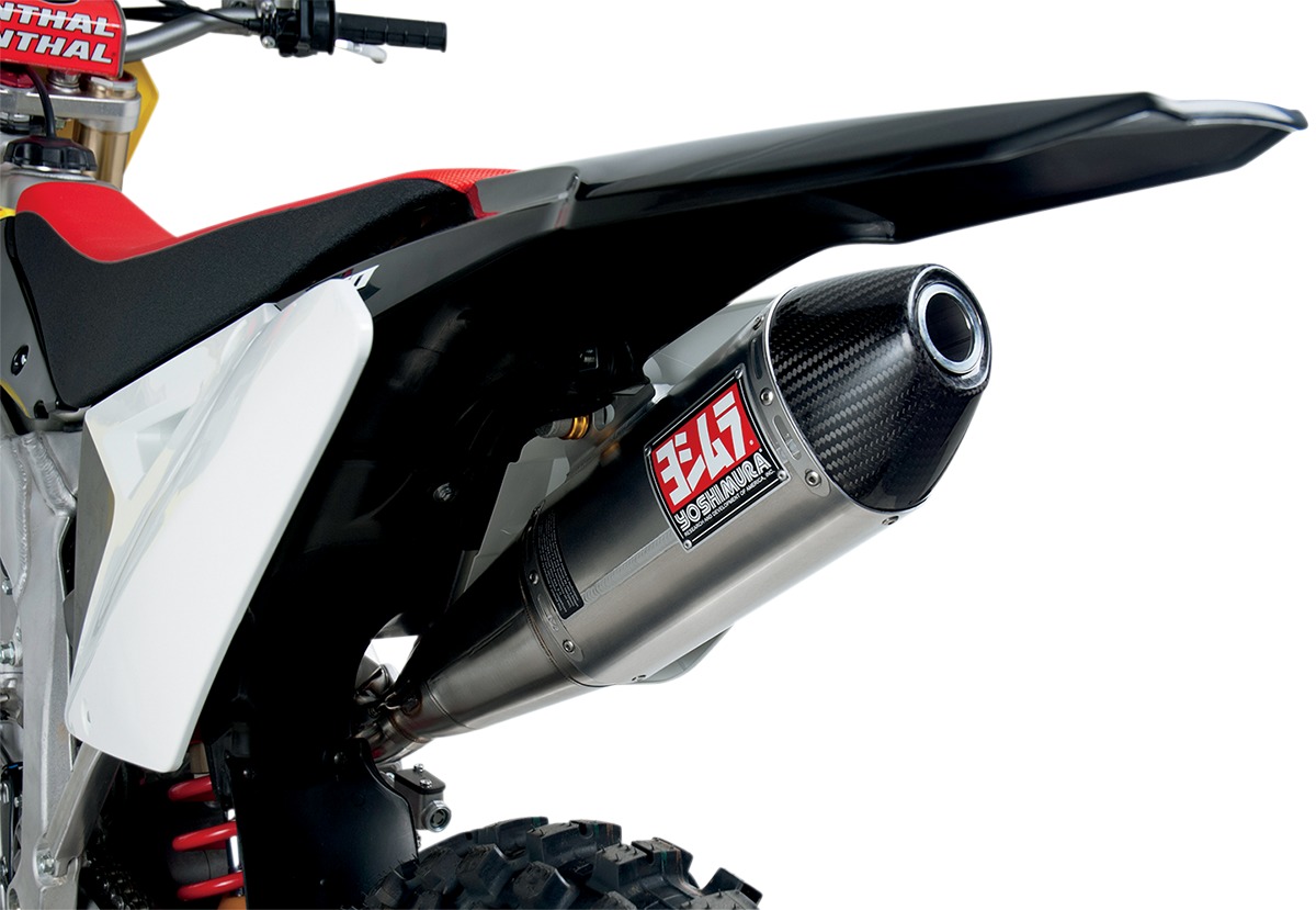 Signature RS4 Aluminum Slip On Exhaust - For 08-17 Suzuki RMZ450 - Click Image to Close