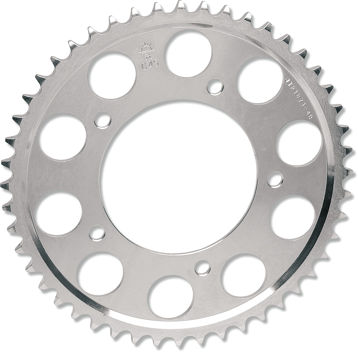 Steel Rear Sprocket - 44 Tooth 525 - For SV650 Bandit GSX650F GSXR400 - Click Image to Close