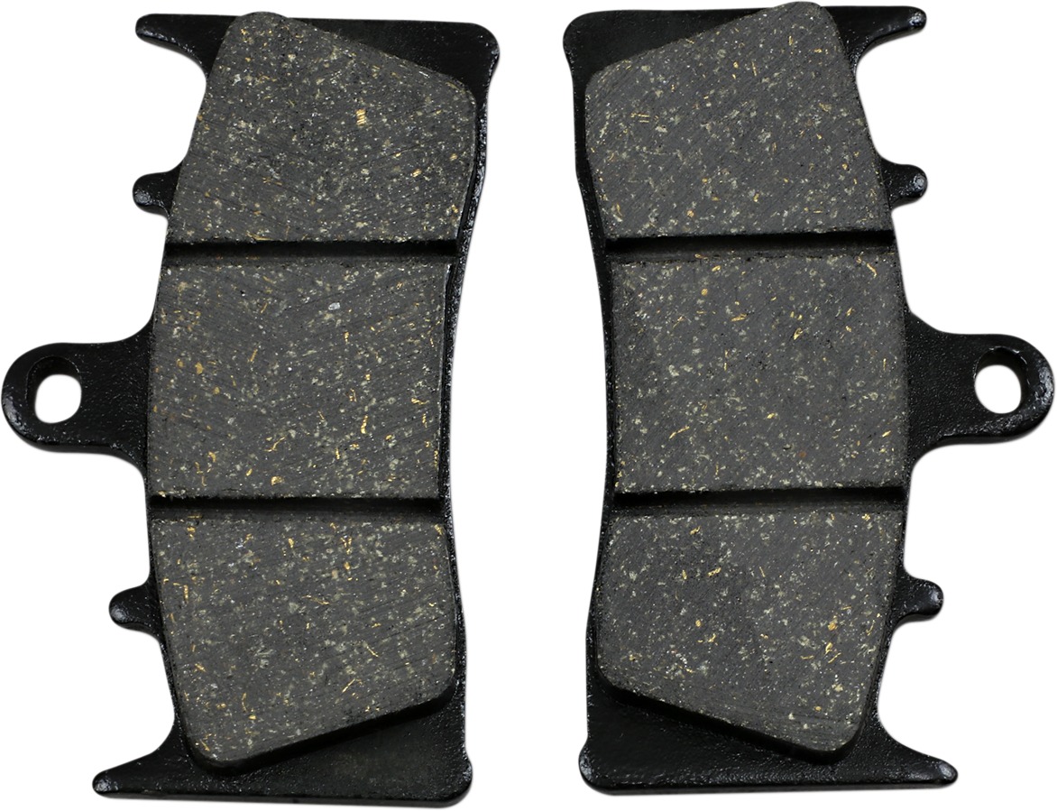 Front Organic Brake Pads - Click Image to Close