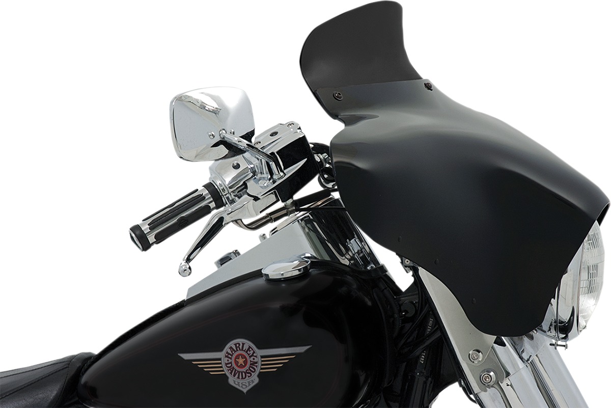 Spoiler Windshields for Batwing Fairings - Bw Fairing Spoiler 5" Dk Bl Sm - Click Image to Close