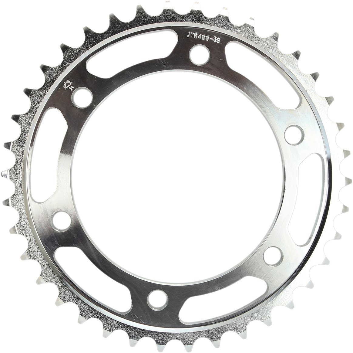 Steel Rear Sprocket - 38 Tooth 530 - For Hayabusa, 800 Vulcan, ZX6, ZZR - Click Image to Close