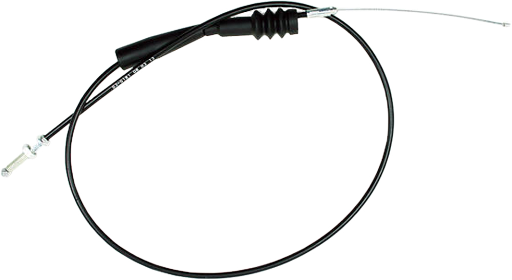 Black Vinyl Throttle Cable - For 89-94 Kawasaki KDX200 - Click Image to Close