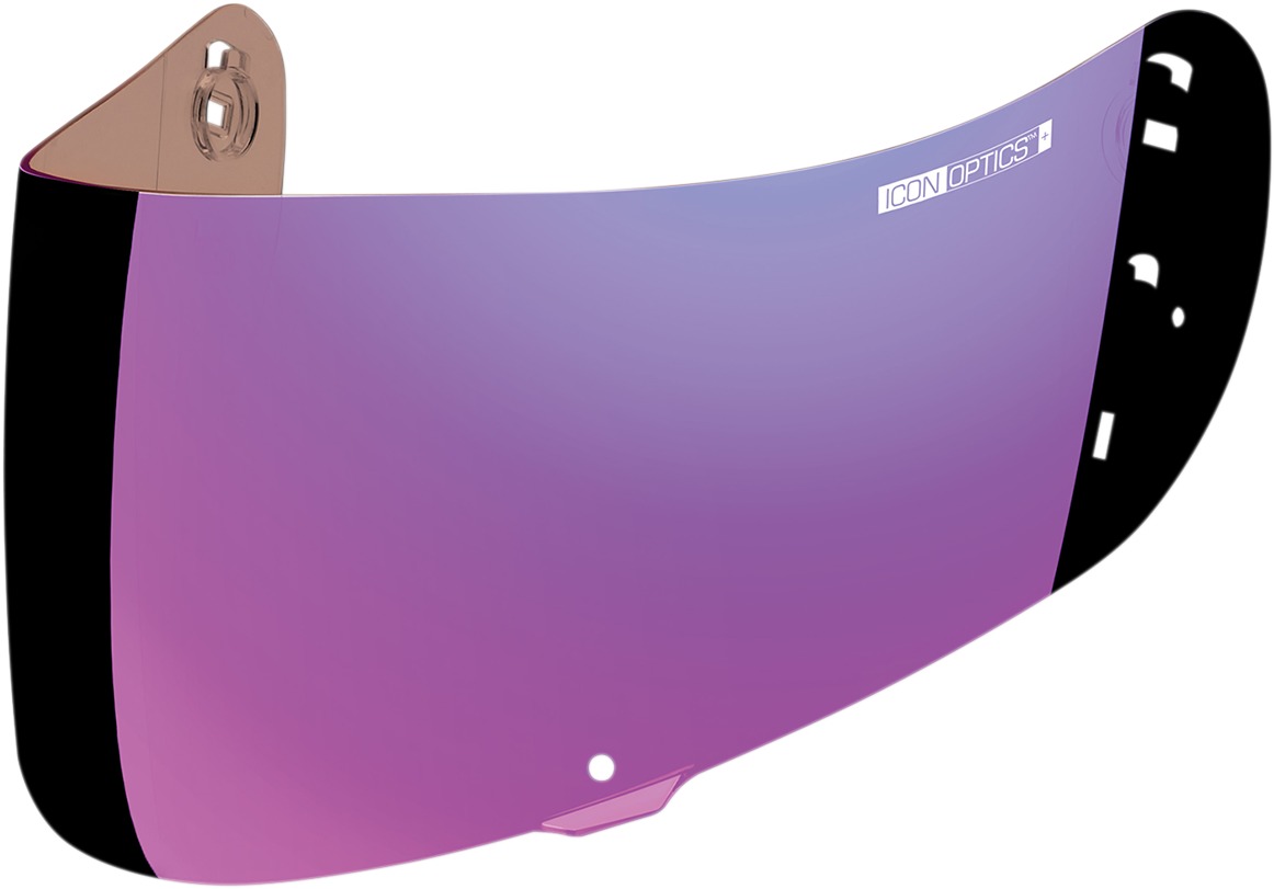 ICON Optics Shield RST Purple - Fits Airform, Airmada, Airframe Pro helmets - Click Image to Close