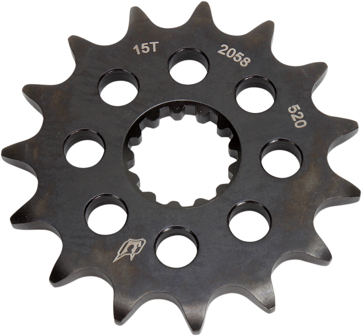 520 Steel Front Sprockets - Driven Spkt 2058-520-15 - Click Image to Close