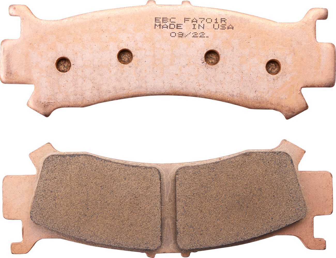 R Series Sintered Pads and Shoes - Fa701R Brk Pad Ebc - Click Image to Close