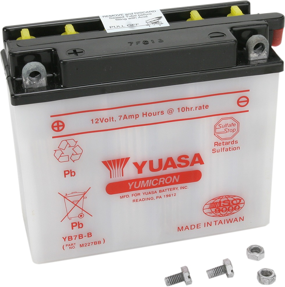 Yumicron Batteries - Yb7B-B Yuasa Battery - Click Image to Close