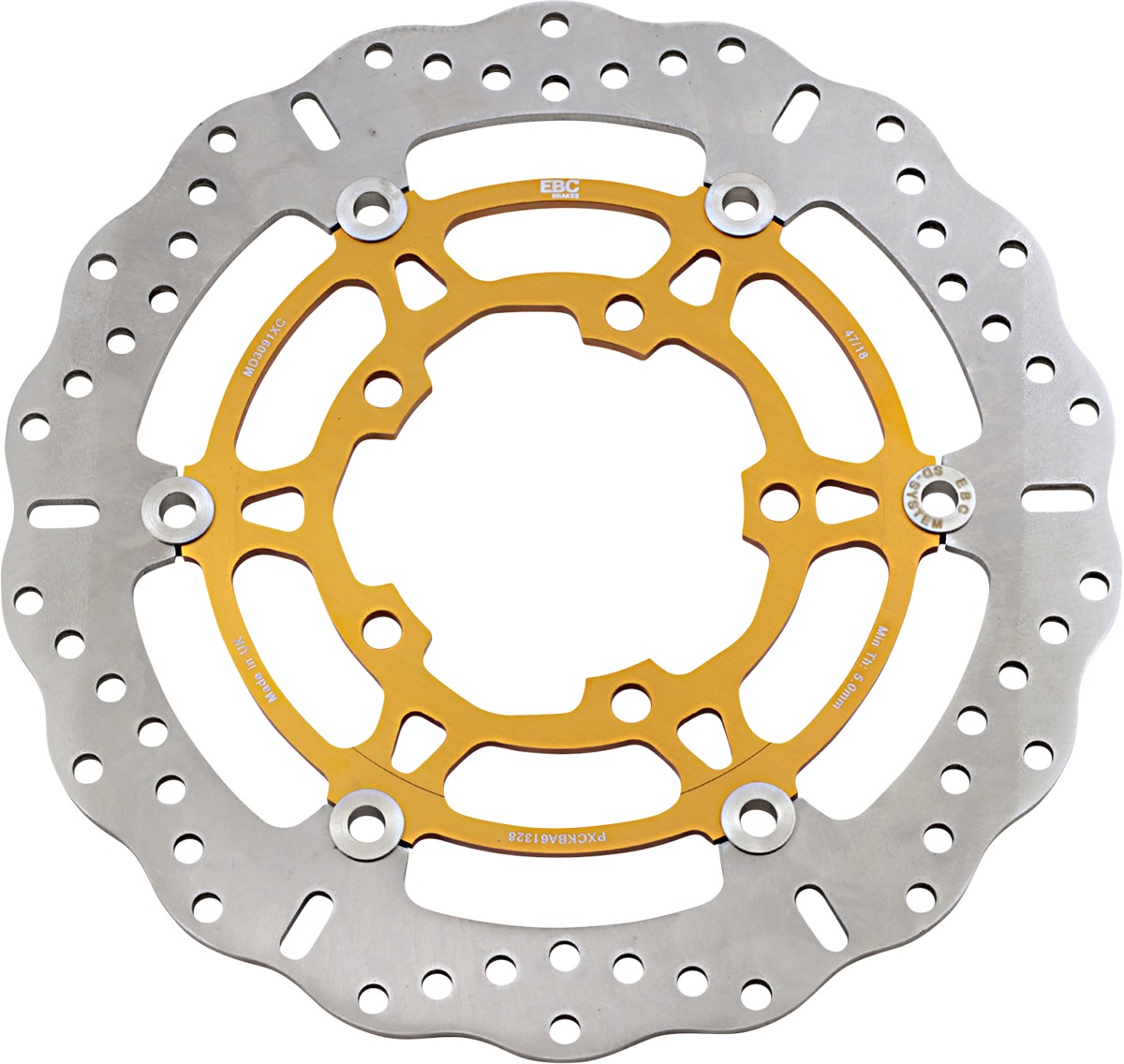 Floating Contour Brake Rotor - Click Image to Close