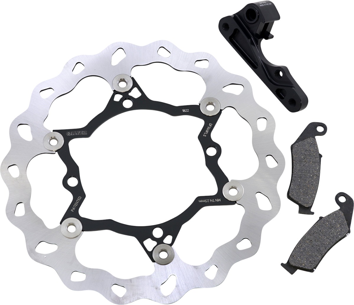 Oversize Wave Floating Brake Rotor Kit - Oversize Rotor Kit - Click Image to Close