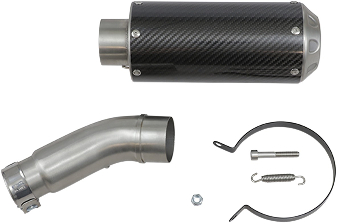 MGP 2 Growler Carbon Fiber Slip On Exhaust - For 11-24 Suzuki GSXR600/750 - Click Image to Close