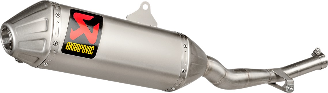 Titanium Slip On Exhaust Muffler - For 21-22 Honda CRF300L - Click Image to Close