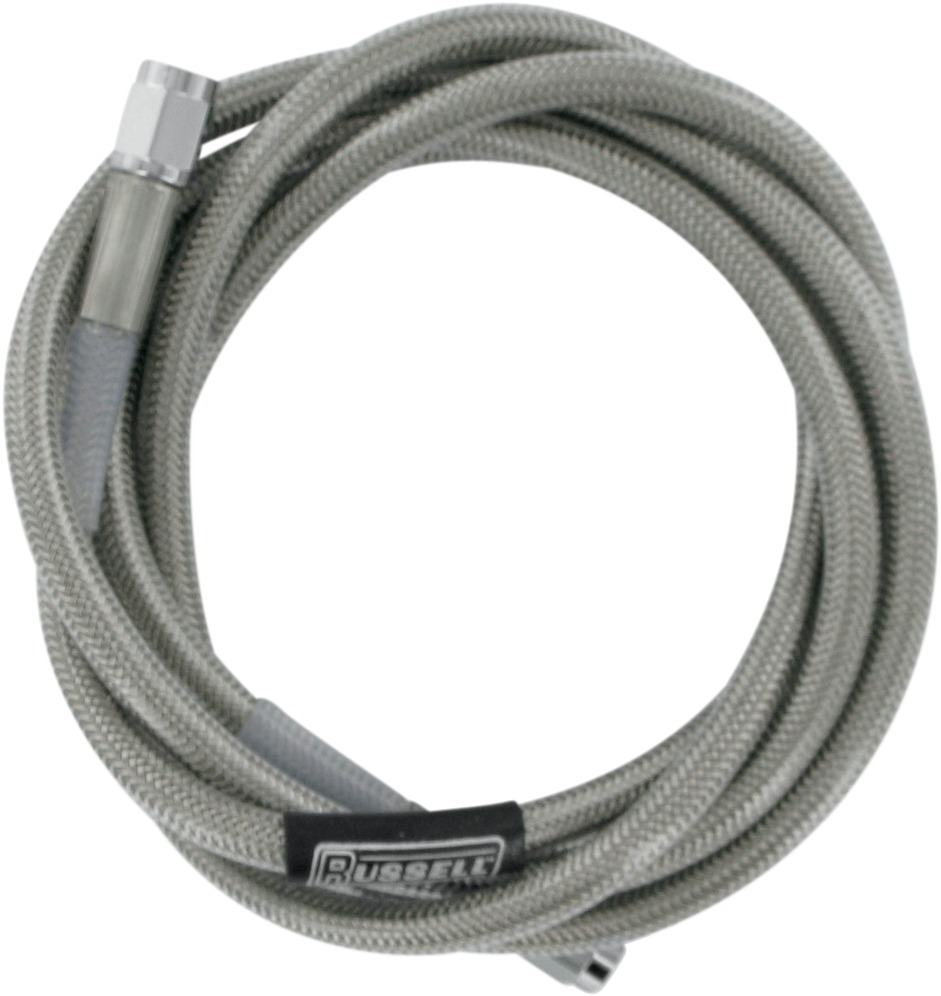 Russell Universal Braided Stainless Steel Brake Line - 34" - Click Image to Close