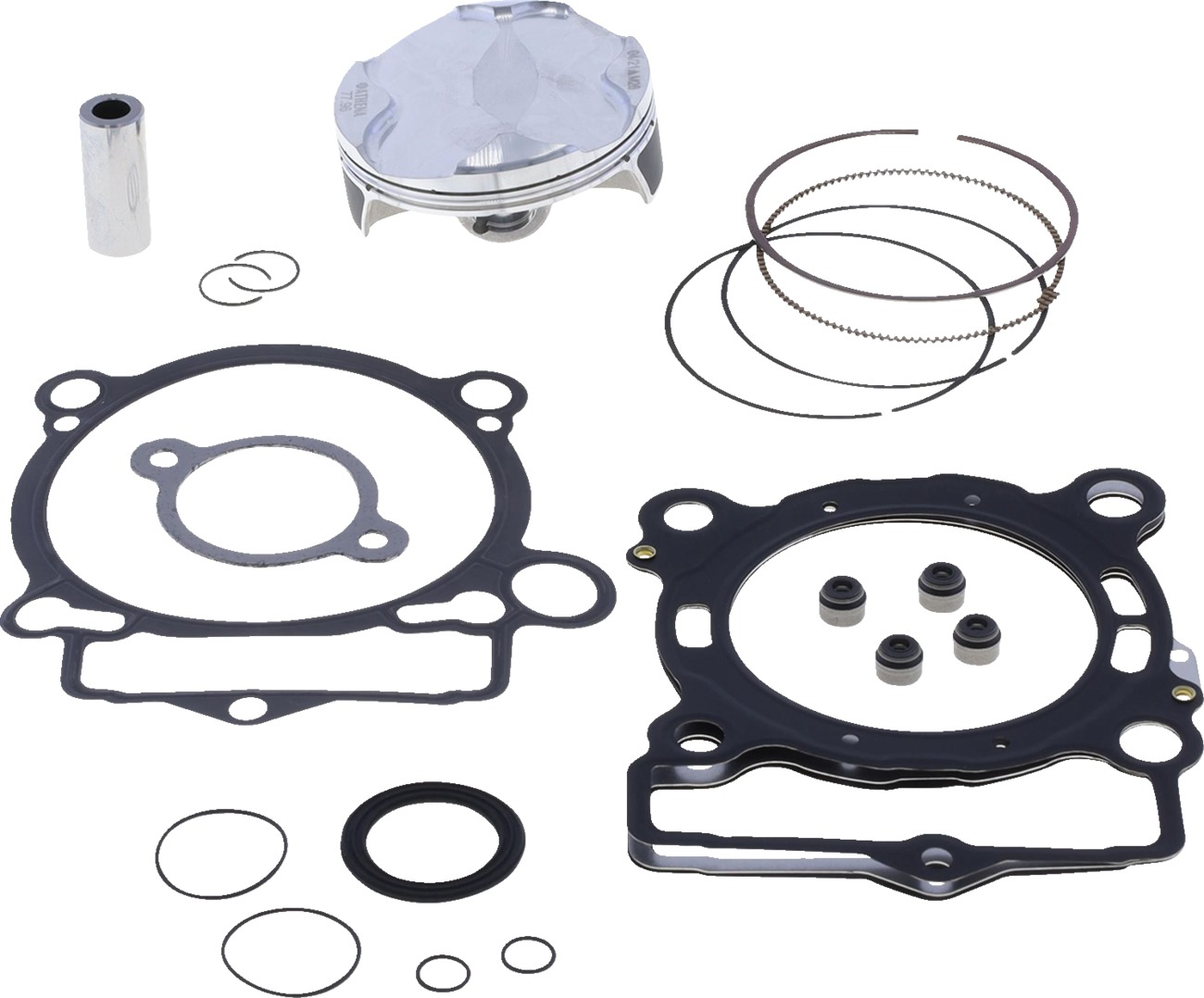 Piston & Top End Gasket Kit 'A' - For 16-22 Husqvarna KTM 250 4T - Click Image to Close