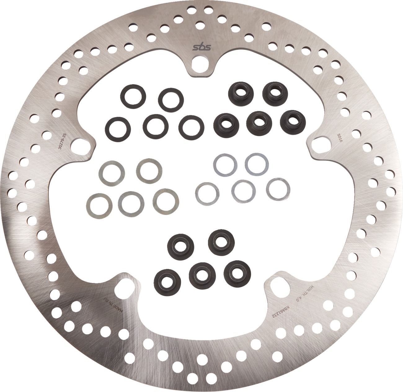 Standard Front Rotors - 5016 Std Frnt Rotor Sbs - Click Image to Close