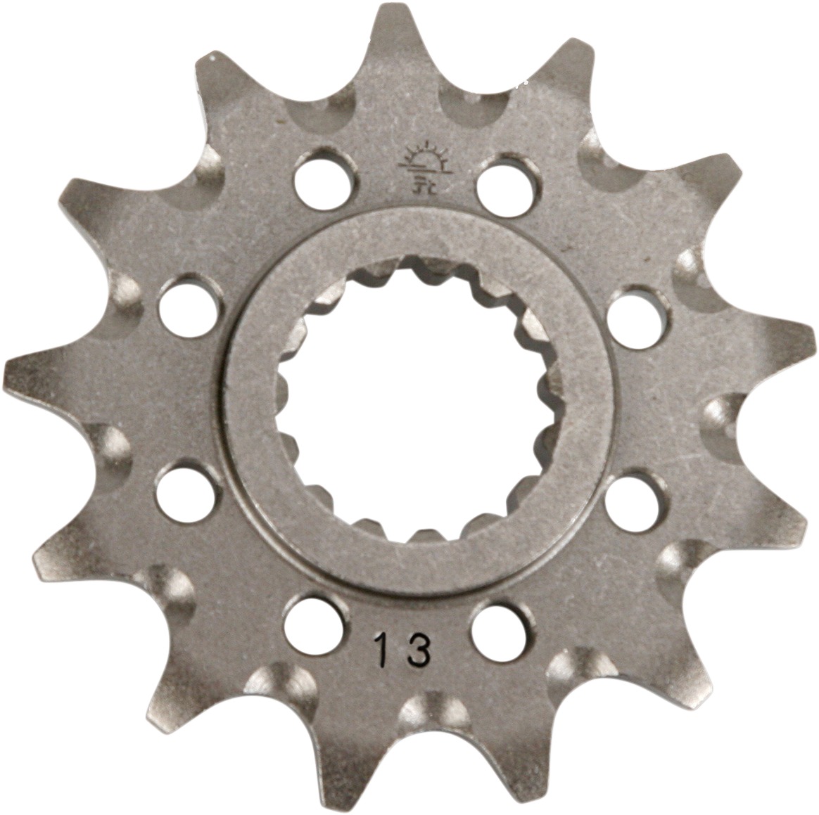 Front Steel Countershaft Sprocket Self Cleaning - 13 Tooth 520 - Click Image to Close