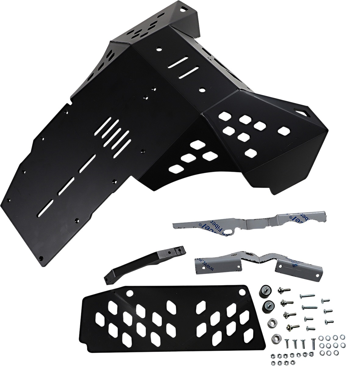 Black Pro LG Skid Plate - For 19-22 KTM 790 & 890 Adventure - Click Image to Close