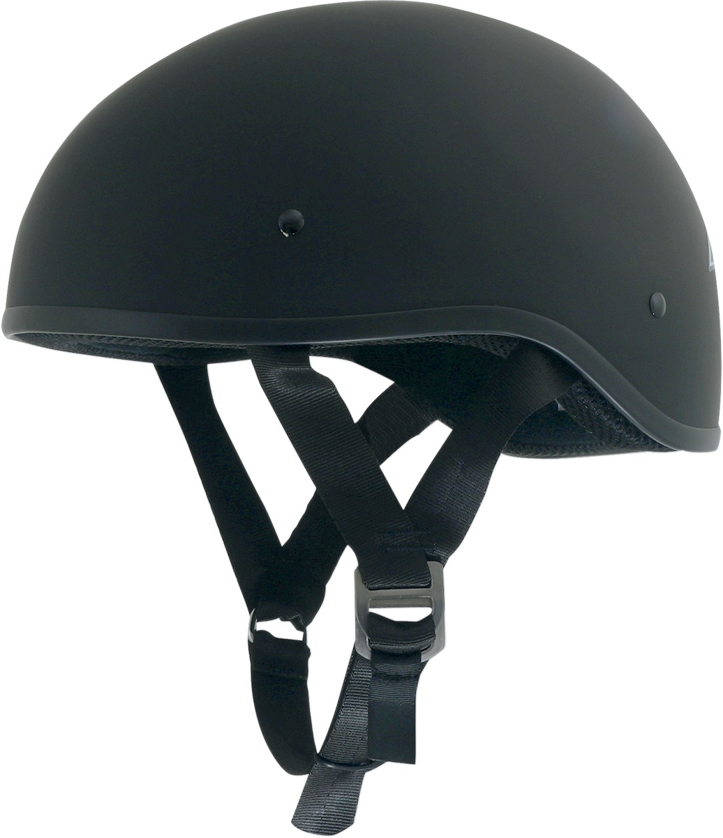 FX-200 Slick Street Half Helmet Matte Black Small - Click Image to Close