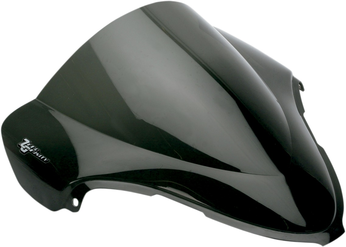 Dark Smoke Double Bubble Windscreen - For 99-07 Suzuki Hayabusa - Click Image to Close