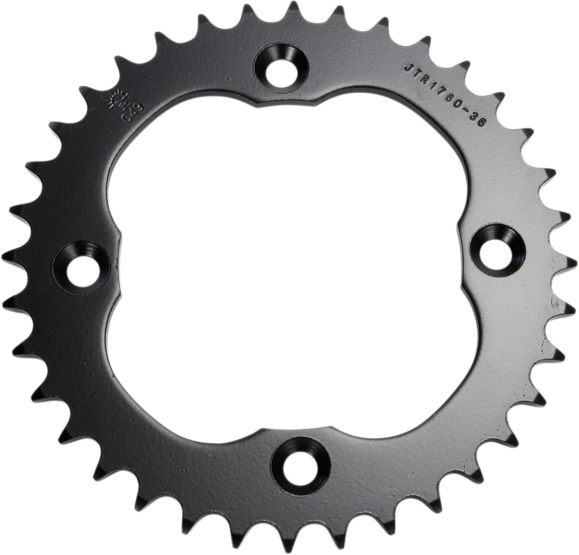 Steel Rear Sprocket - 36 Tooth 520 - For 06-10 LTR450 & 09-12 LTZ400 - Click Image to Close