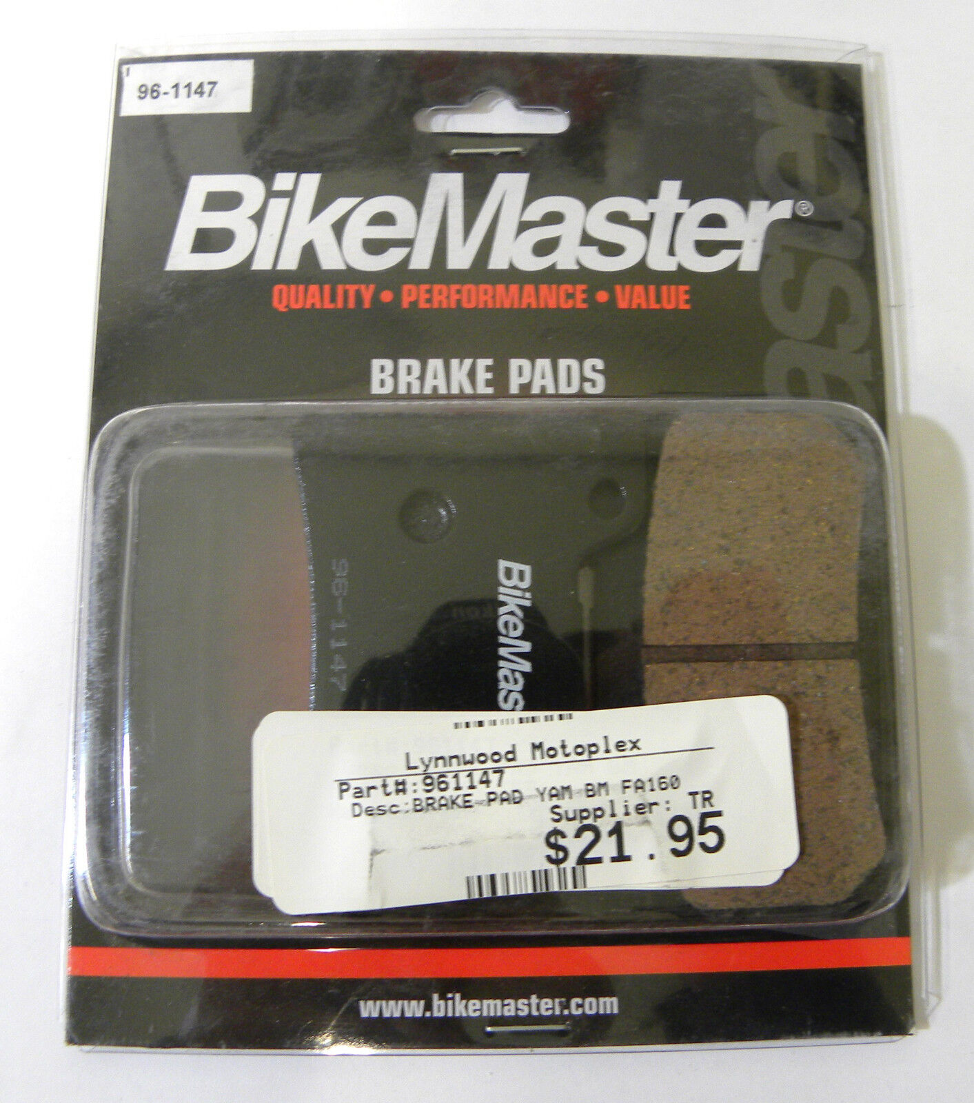 BikeMaster Cagiva Brake Pads - Click Image to Close