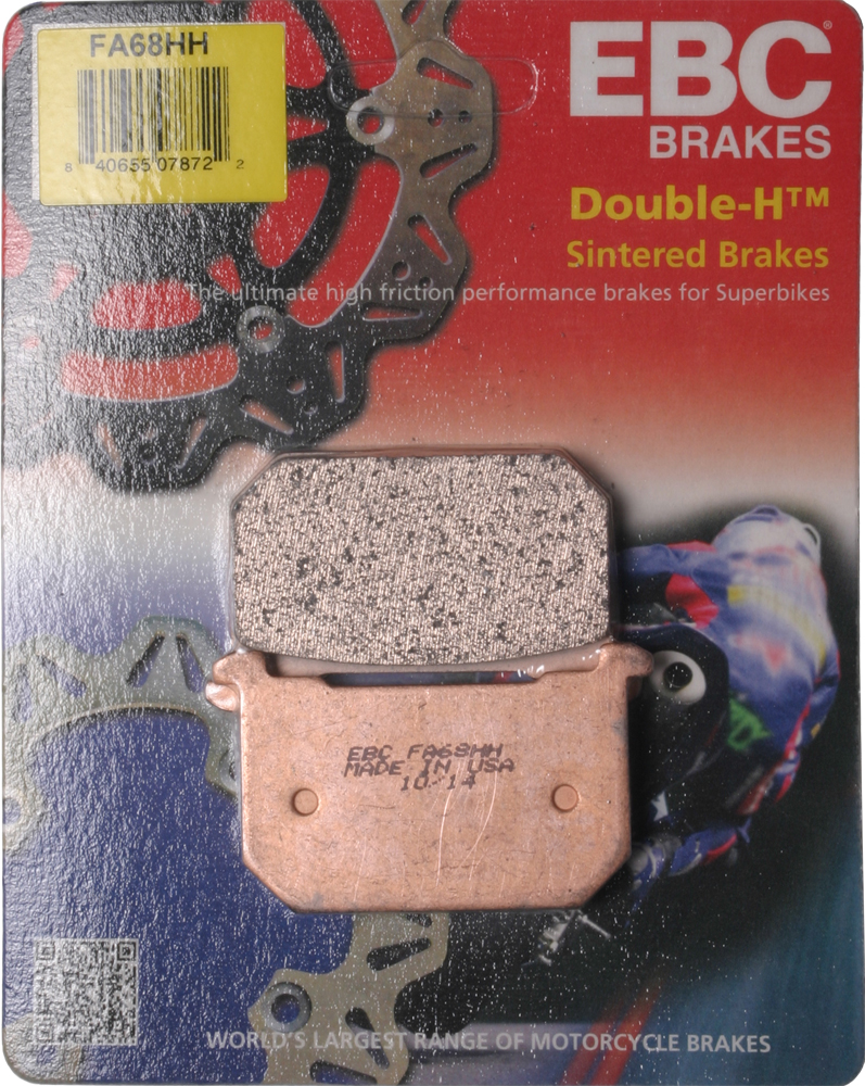 Sintered Double-H Brake Pads - Click Image to Close