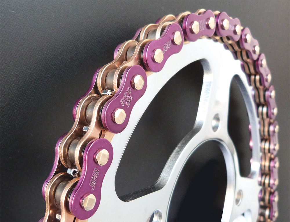 ZVX3 Chain 530X120 Purple - Click Image to Close