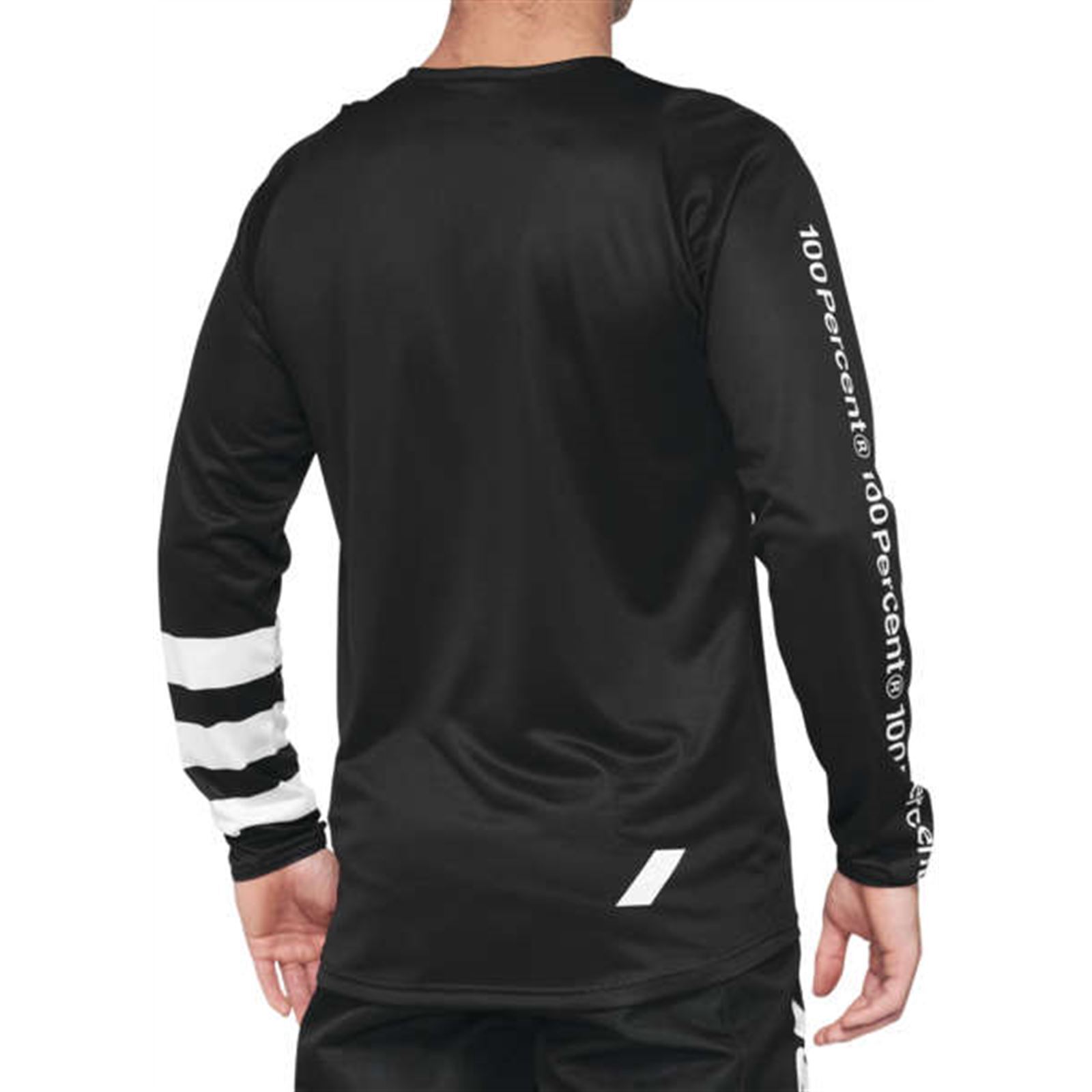 100% Rcore Ls Jsy Blkwht Ysm - Click Image to Close