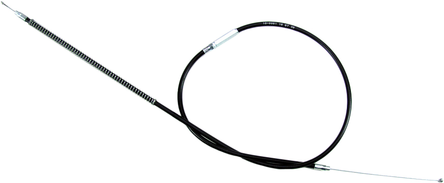 Black Vinyl Throttle Cable - CR125/250 RM250/465 - Click Image to Close