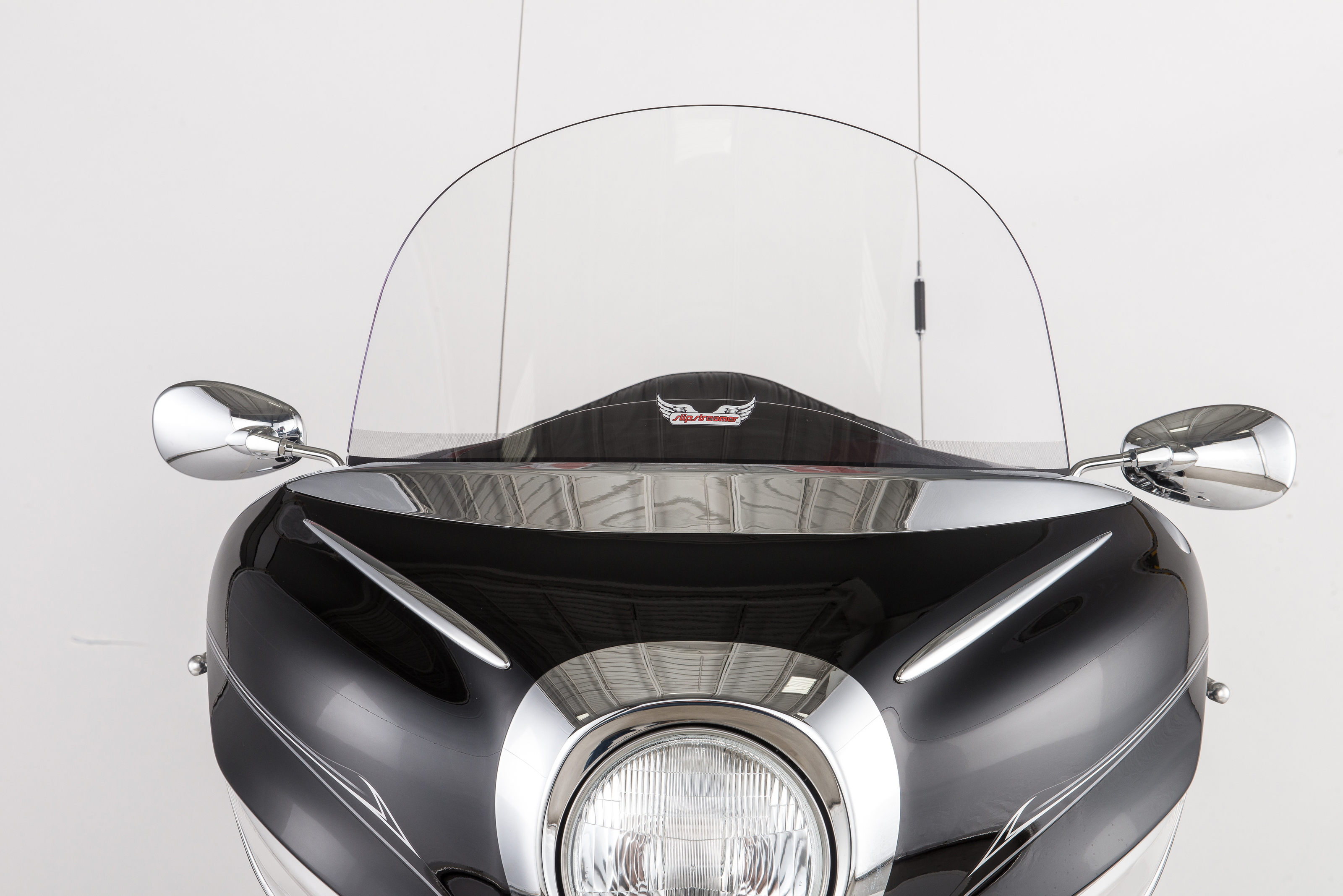 Clear 13" Windshield - For 99-13 Yamaha Royal Star Venture - Click Image to Close