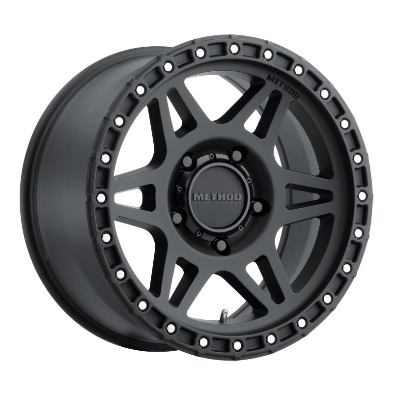 MR312 18x9 +18mm Offset 5x150 110.5mm CB Matte Black Wheel - Click Image to Close