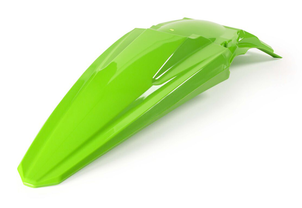 Rear Fender - Green - For 17-19 KX250F & 16-19 KX450 - Click Image to Close