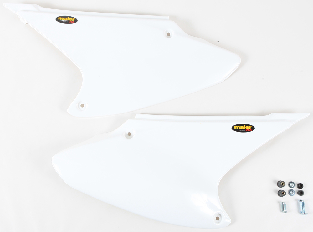 White Replica Side Panels - For 03-12 Honda CRF150F CRF230F - Click Image to Close