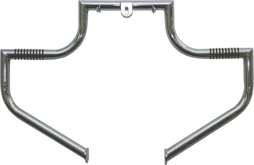 Linbar Engine Guard Chrome - For 00-20 Harley Softail - Click Image to Close