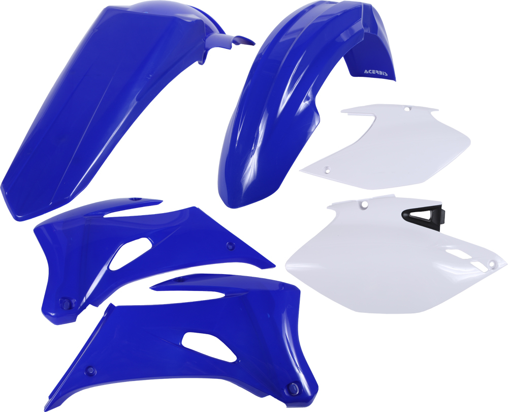 Blue Plastic Kit - For 07-13 Yamaha WR250F 07-11 WR450F - Click Image to Close