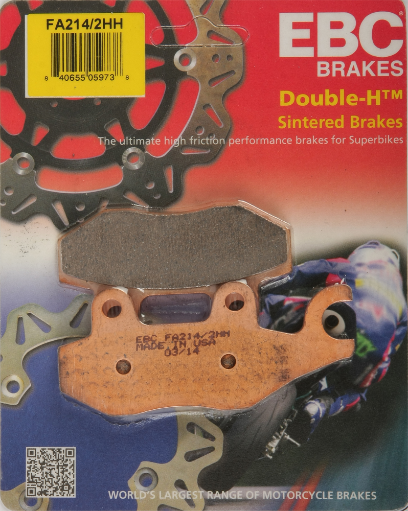 Sintered Double-H Brake Pads - Click Image to Close