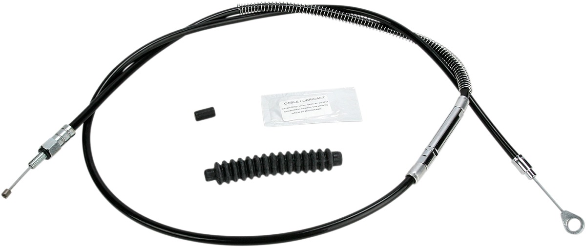 +6" Black Clutch Cable - For Most 89-06 Road King & Electra Glide - Click Image to Close