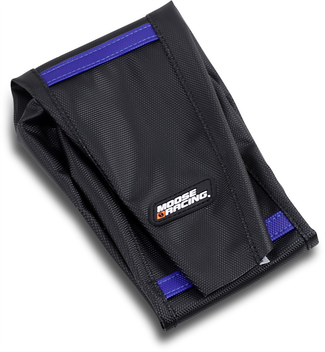 Black/Blue Ribbed Seat Cover - For 2019 Husqvarna FC450 FX450 - Click Image to Close