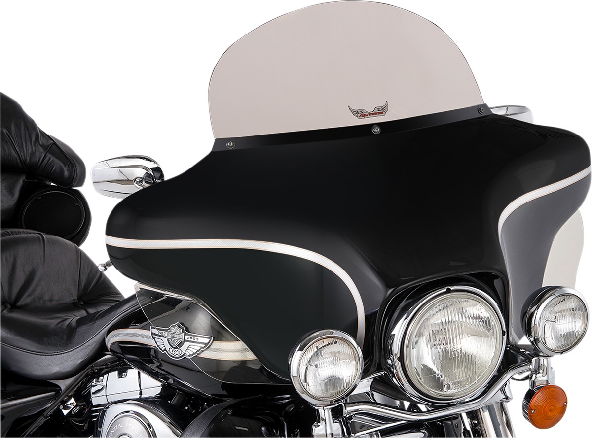 130 Series Detachable Windshield 10" Smoke - For 96-13 HD FLH - Click Image to Close