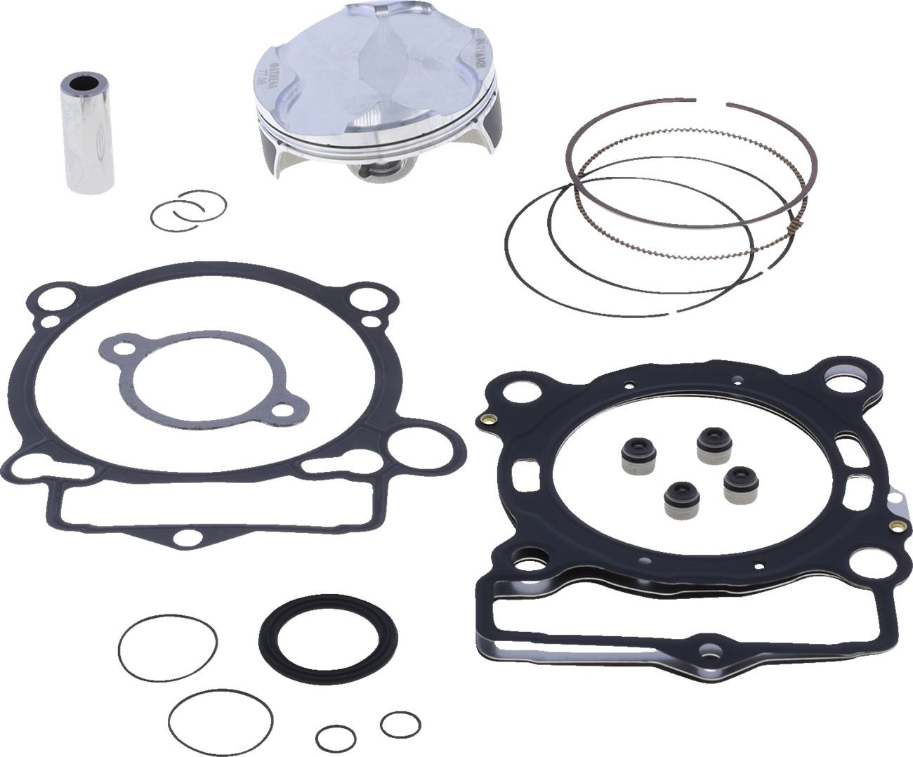 Piston & Top End Gasket Kit 'B' - For 16-22 Husqvarna KTM 250 4T - Click Image to Close