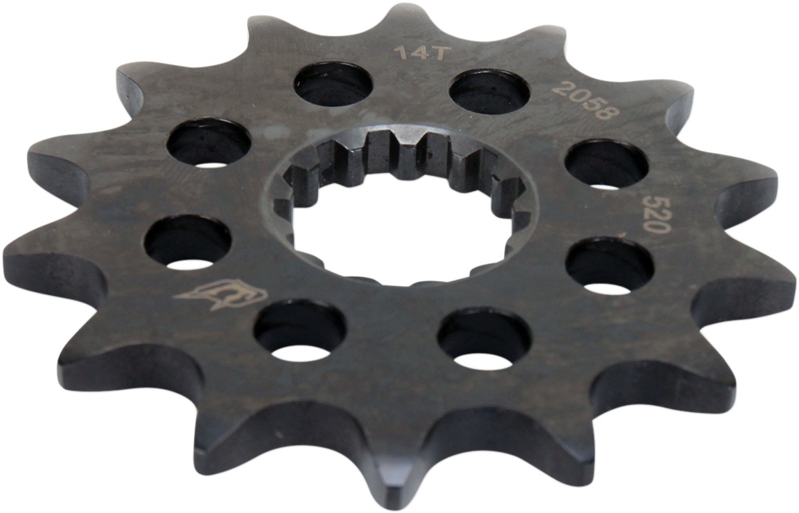 520 Steel Front Sprockets - Driven Spkt 2058-520-14 - Click Image to Close