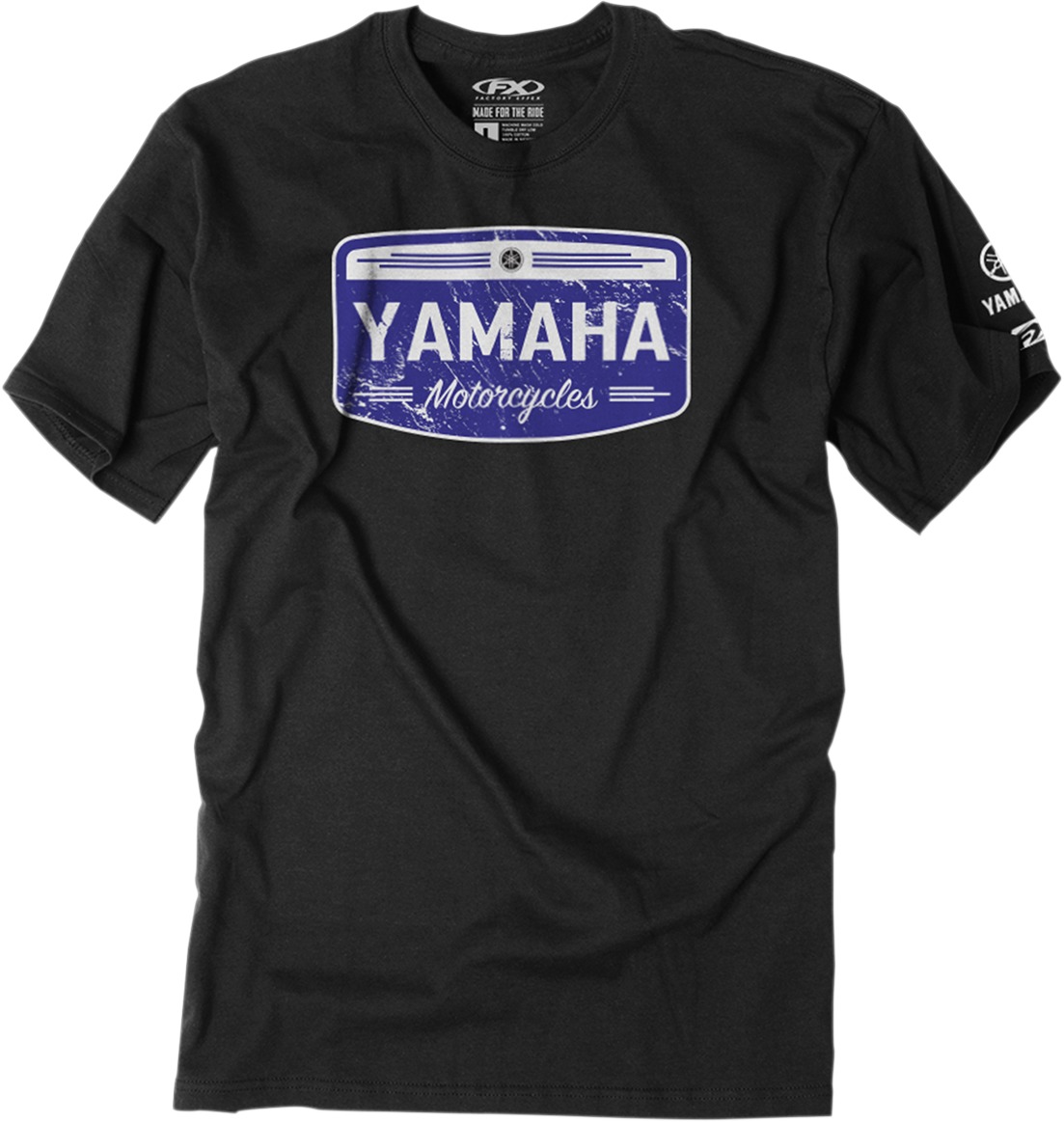 Men's Yamaha Rev Tee - Yamaha Rev Tee Blk 2Xl - Click Image to Close