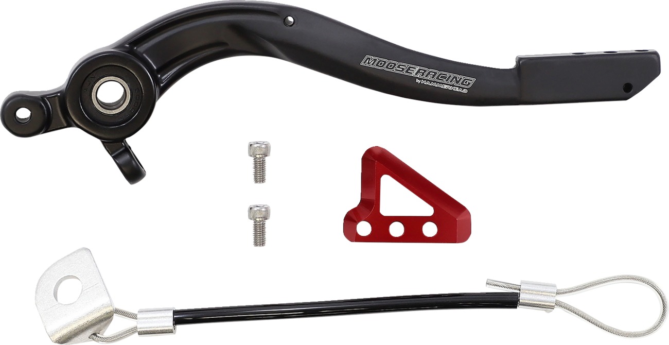 Black & Red Brake Pedal - For 21-23 Gas Gas "Big Bikes" - Click Image to Close