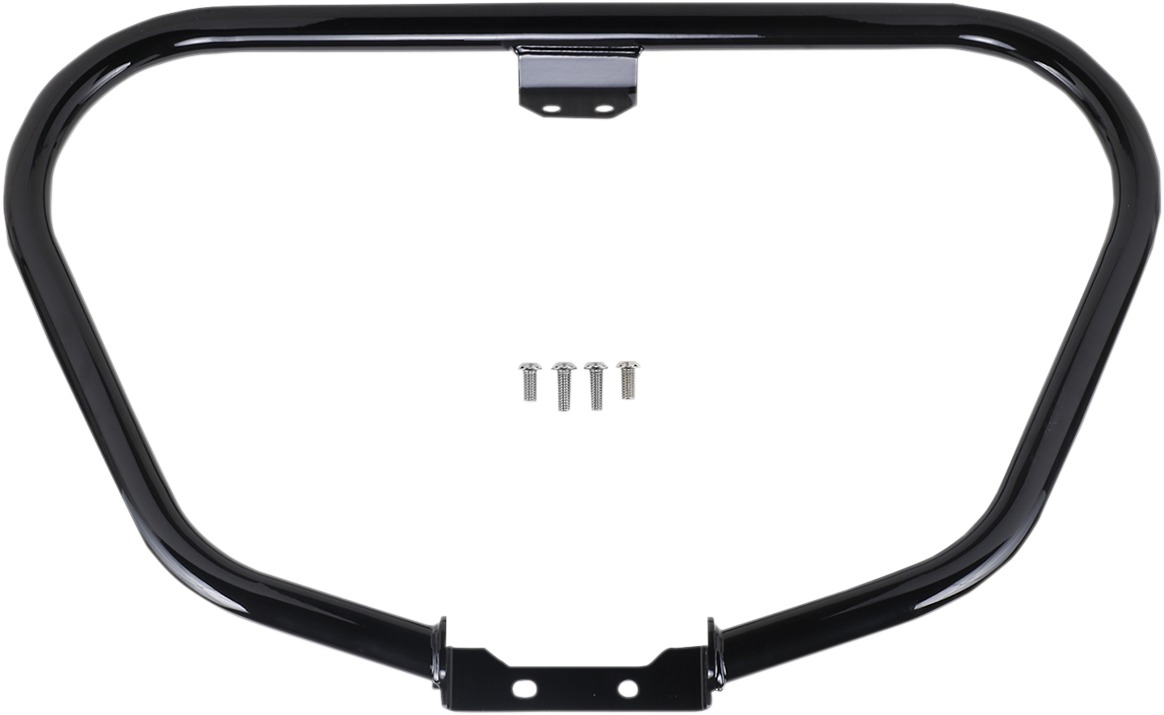 V-Bend Freeway Bars for V-Twin- 1.25" - V-Bar Freeway Bars Blk - Click Image to Close