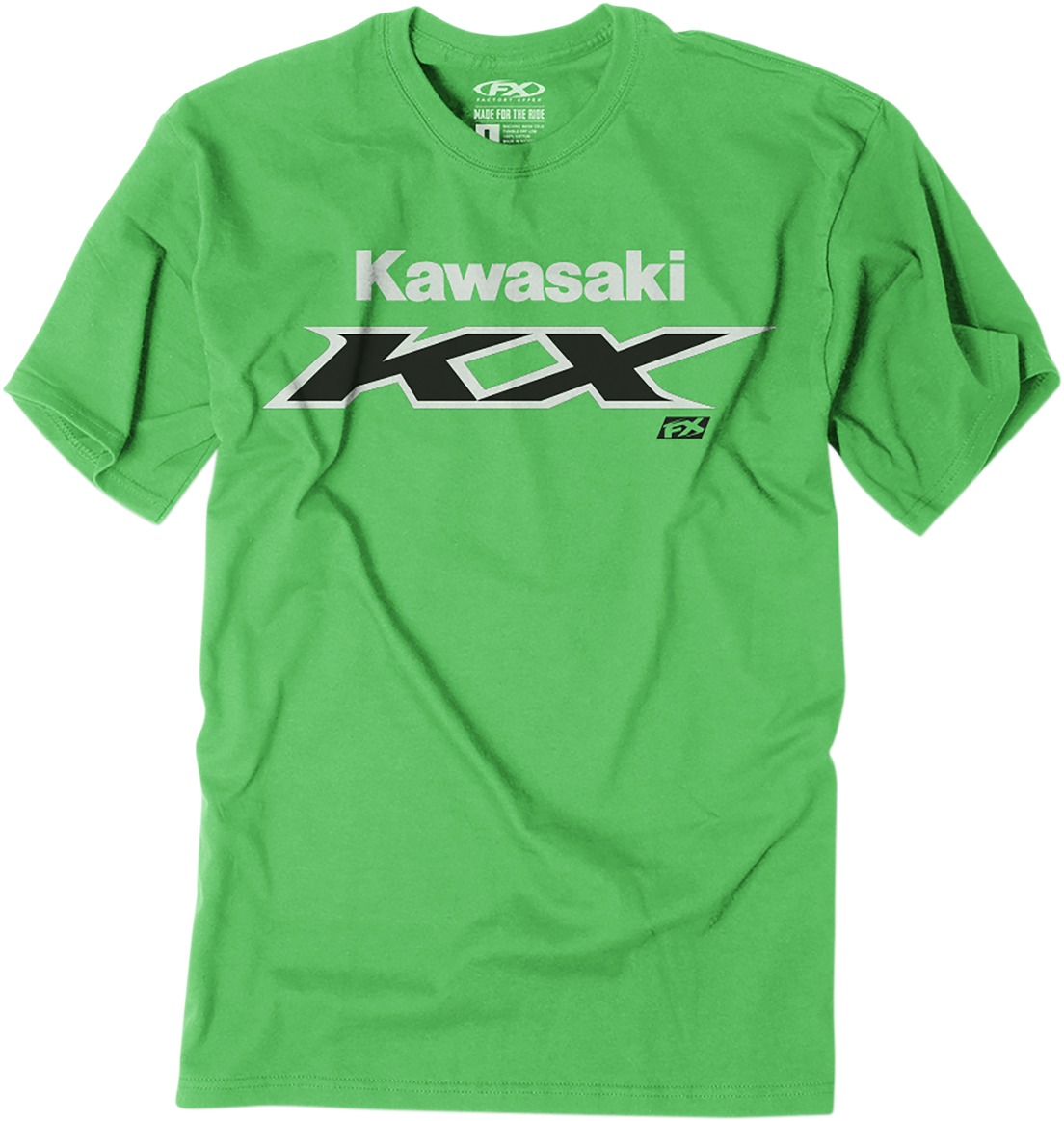 Youth Kawasaki KX Tee - Kaw Kx Tee Grn Ymd - Click Image to Close