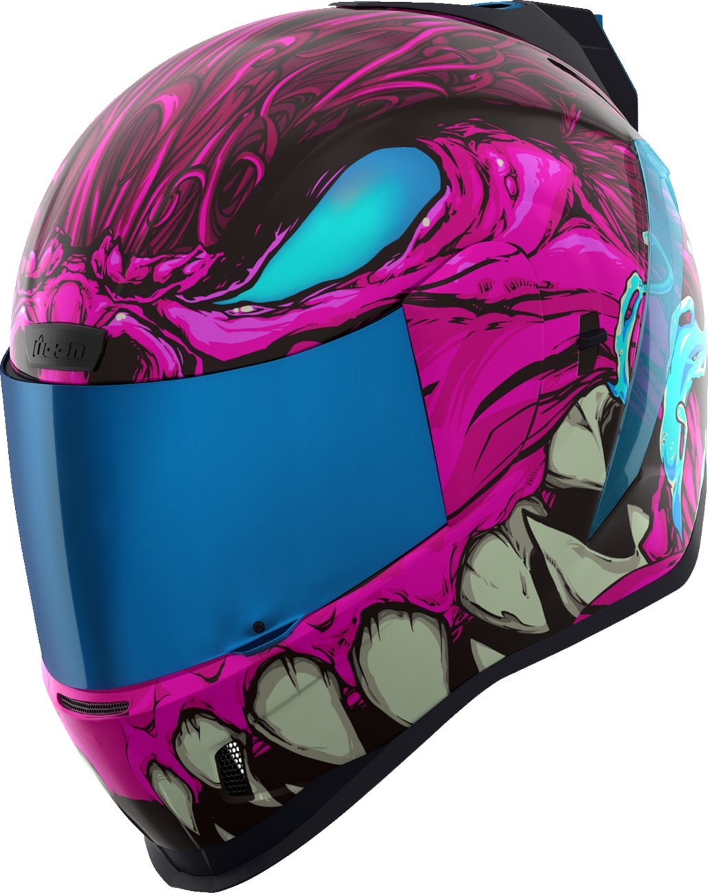 ICON Airform Manik'RR MIPS Helmet XS Pink - Full-face helmet with MIPS and anti-fog shield - Click Image to Close