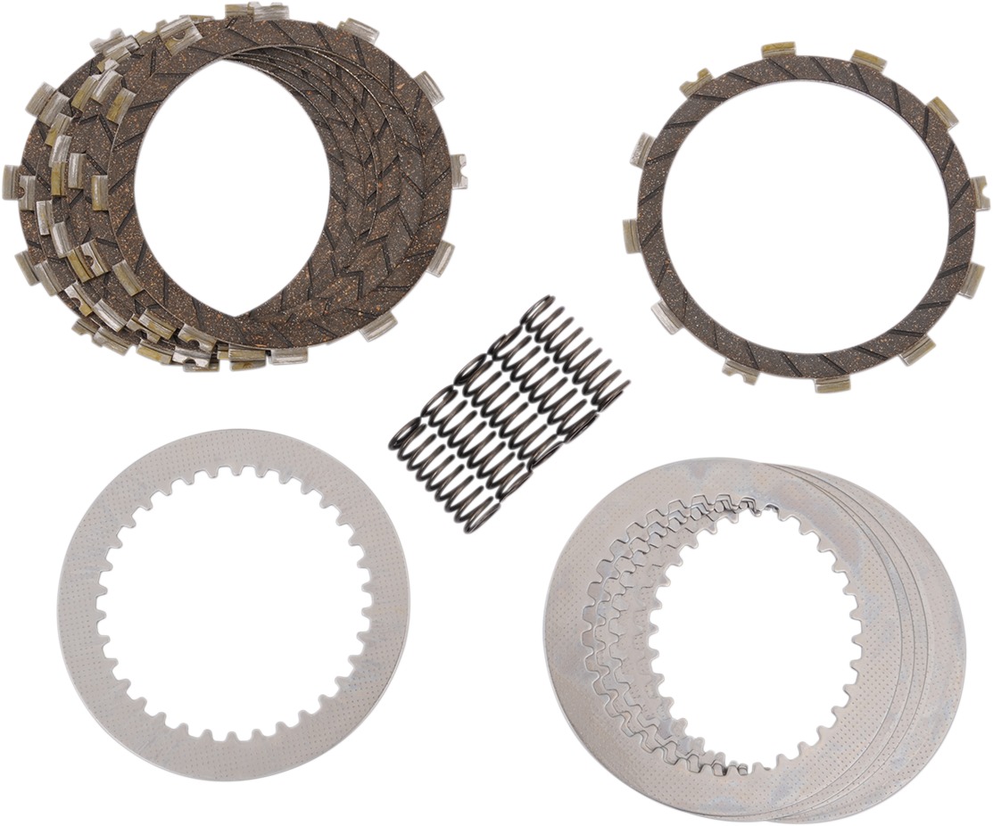 DRC Complete Clutch Kit - STD Frictions - For 04-17 KX250F & 04-06 RM-Z250 - Click Image to Close