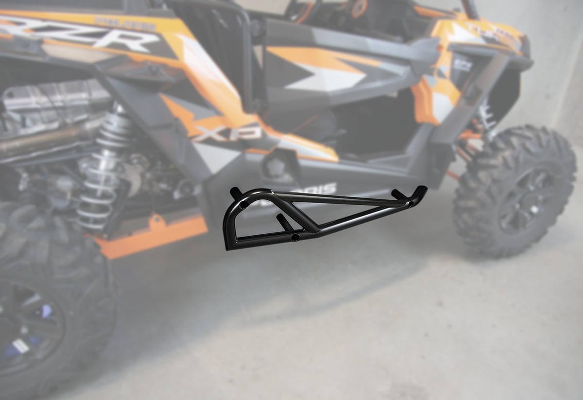 Black Nerf Bar Set - For 15-19 Polaris RZR /4 900/1000 /XP - Click Image to Close