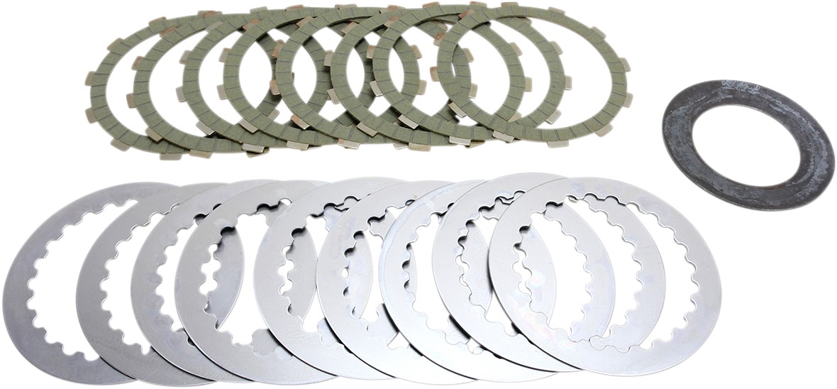 DRC Complete Clutch Kit - Cork CK Plates, Steels, & Springs - For 14-15 KTM 450 - Click Image to Close