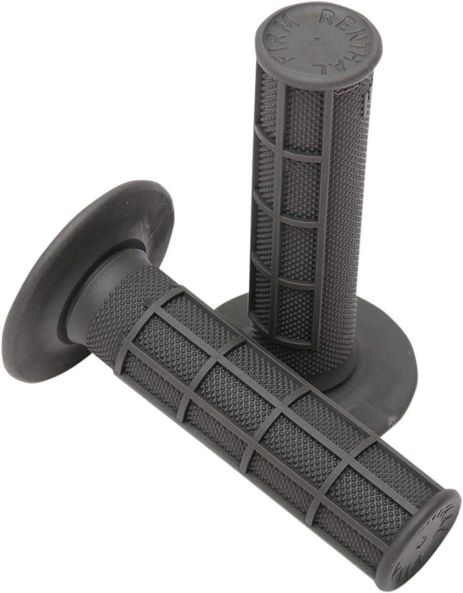 MX Grips Firm Diamond/ Waffle - Charcoal - Click Image to Close