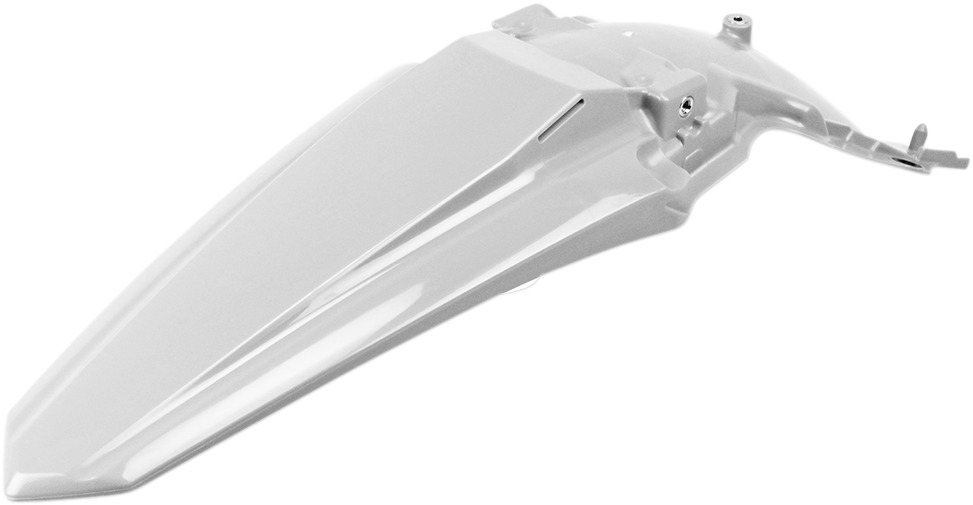 White Rear Fender - For 19-23 KX450 / KX450X & 21-23 KX250F / KX250X - Click Image to Close