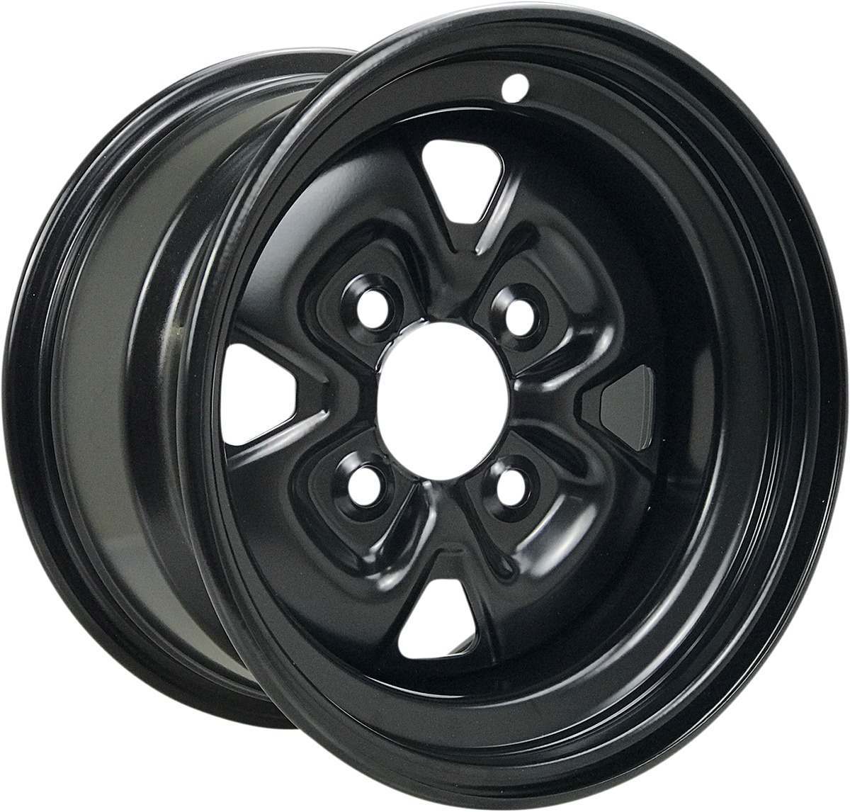 12x7 Steel ATV Wheel - 4/110 4+3 - Click Image to Close